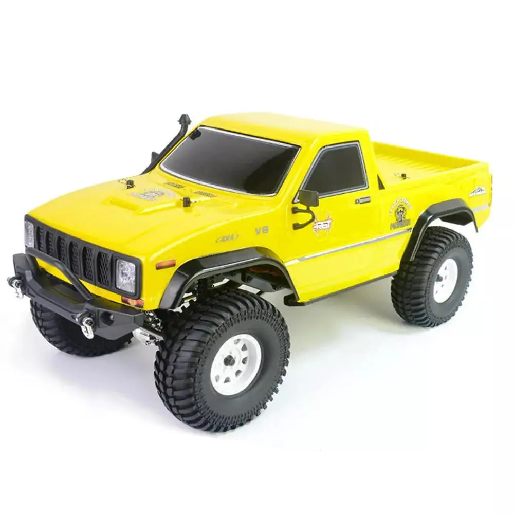 RCtown RGT EX86110 1/10 2,4G 4WD RC автомобиль электрический внедорожник скалолазание гусеничный RTR модель - Цвет: yellow