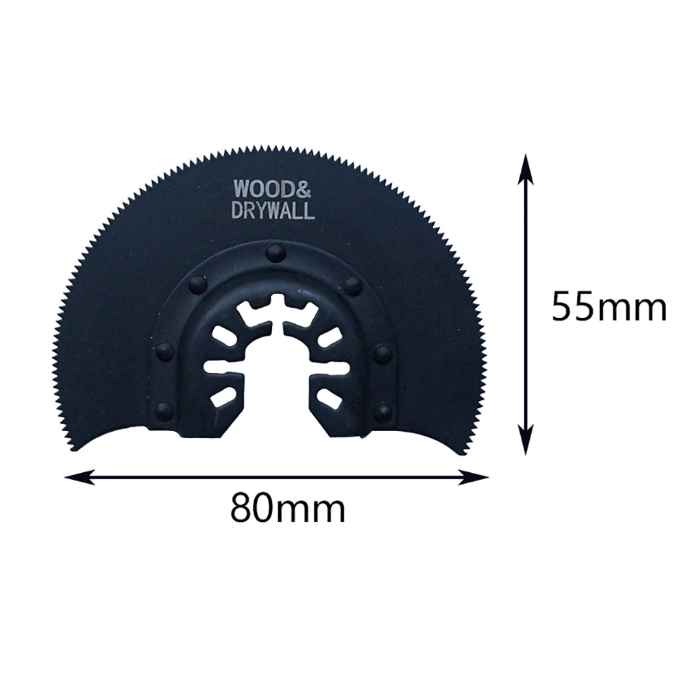S Semicircle blade Пилы для осциллирующей древесины/МДФ/ппластик для резки домашнее украшение назначение Мультитул пилы детали электроинструмента - Внешние Диаметры: S Semicircle blade