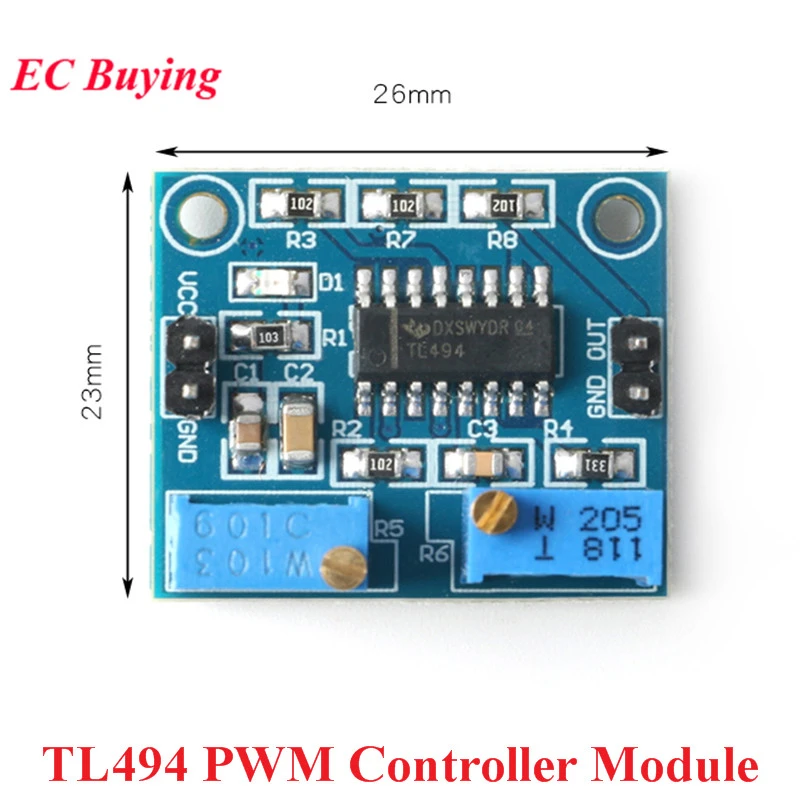 Tl494 Pwm Controller Module Adjustable 5v 250ma Power Supply Module