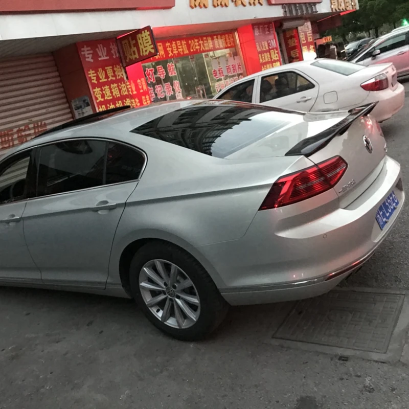 Задний спойлер из углеродного волокна для Volkswagen VW Magotan Passat B7 B8 2012 2018|Спойлеры и