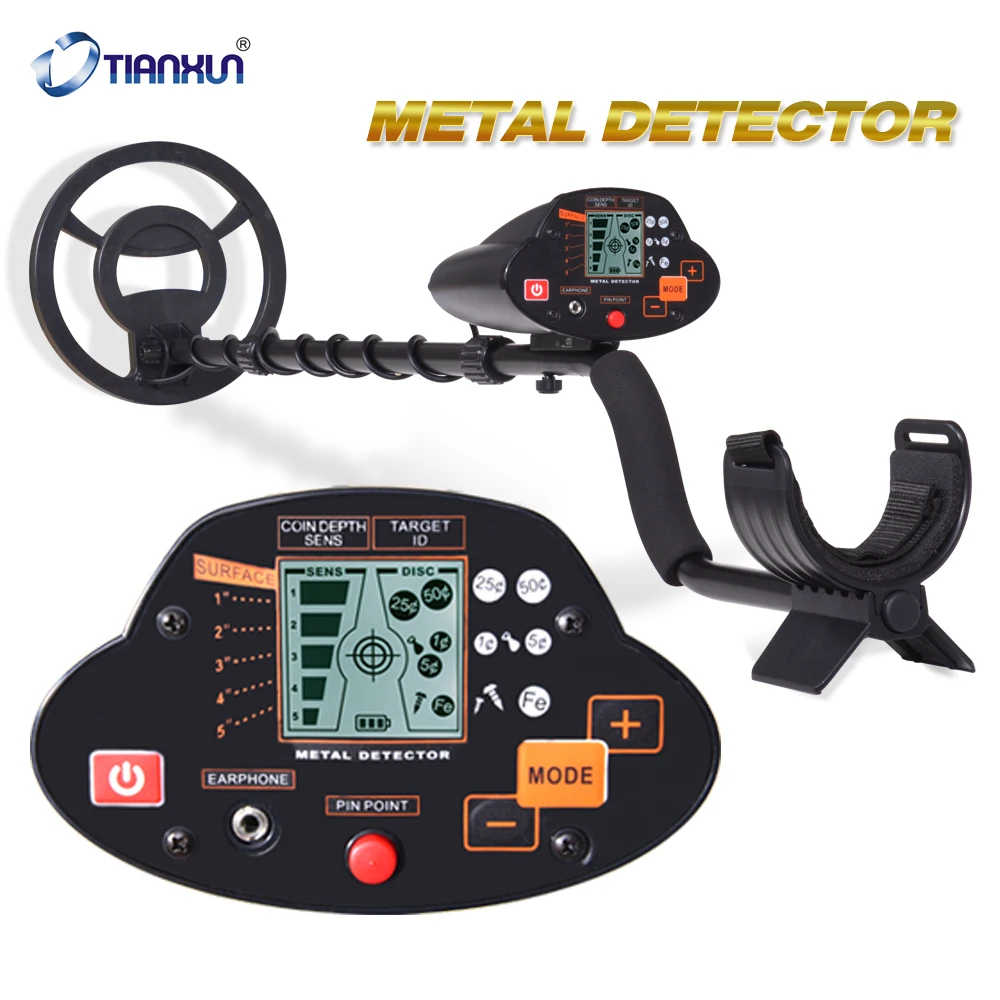 US $65.99 Md 5030 Underground Metal Detector All Metal Gold Finder Pinpointer Lcd Display High Sensitivity Gold Detector Treasure Tool