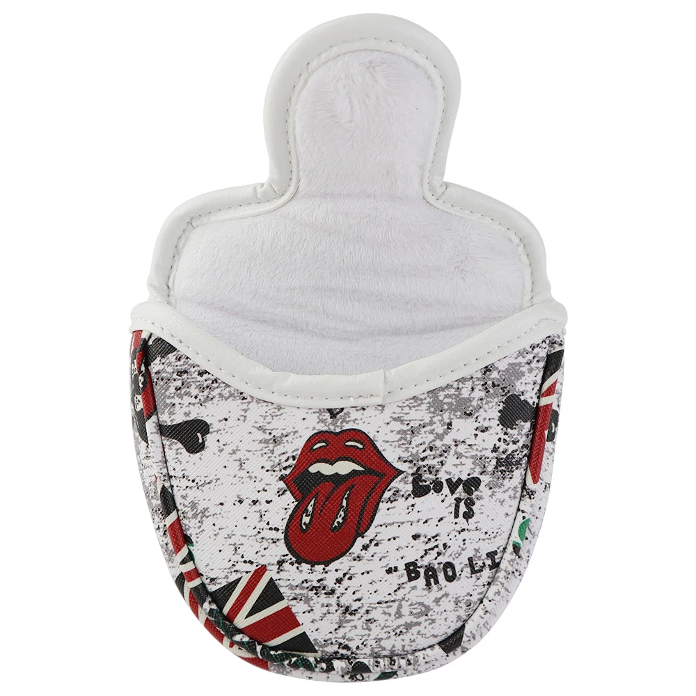 Magnetic Closure Golf Putter Cover For Blade Mallet Putter Club Soft PU Anti-scratch Golf Headcovers