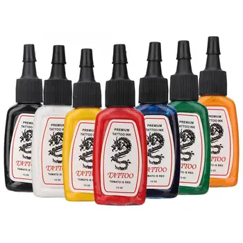 

15ml Professional Body Tattoo Ink Long Lasting Fast Coloring Tattoo Paint Pigment Microblading Eyebrow Eyeliner Lip Body Art Ink