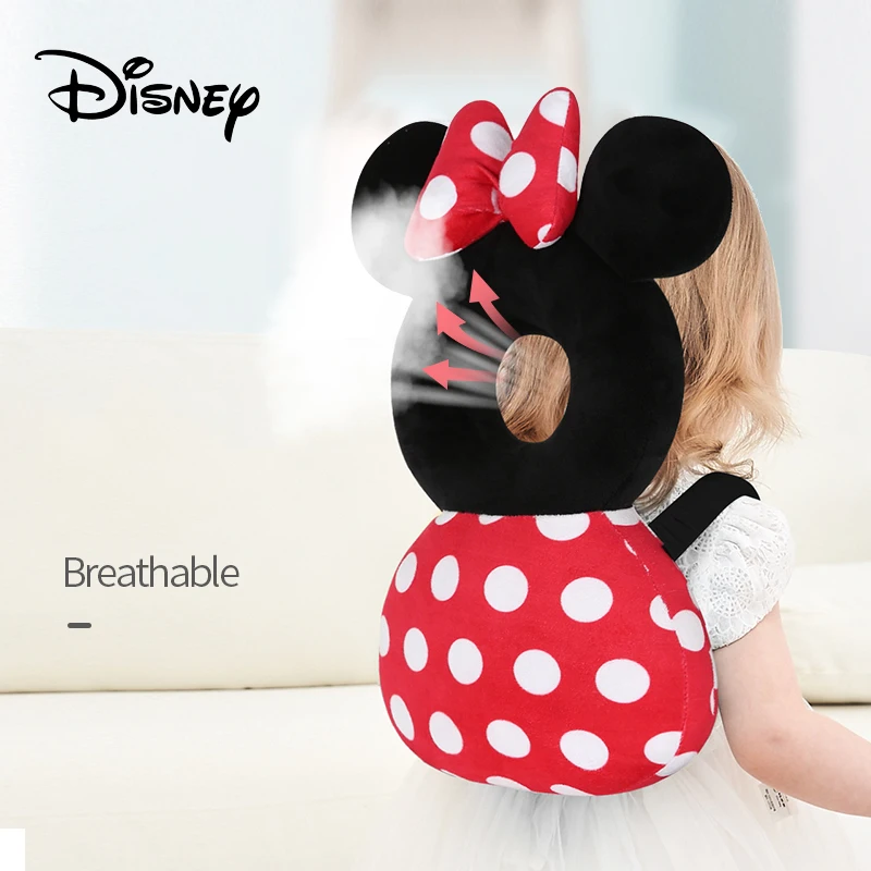 Disney Large Baby Headrest Pillow Neck Pillow Cushion for Children's Head Wings Cute Resistance Fall Nursing Cushion Protect