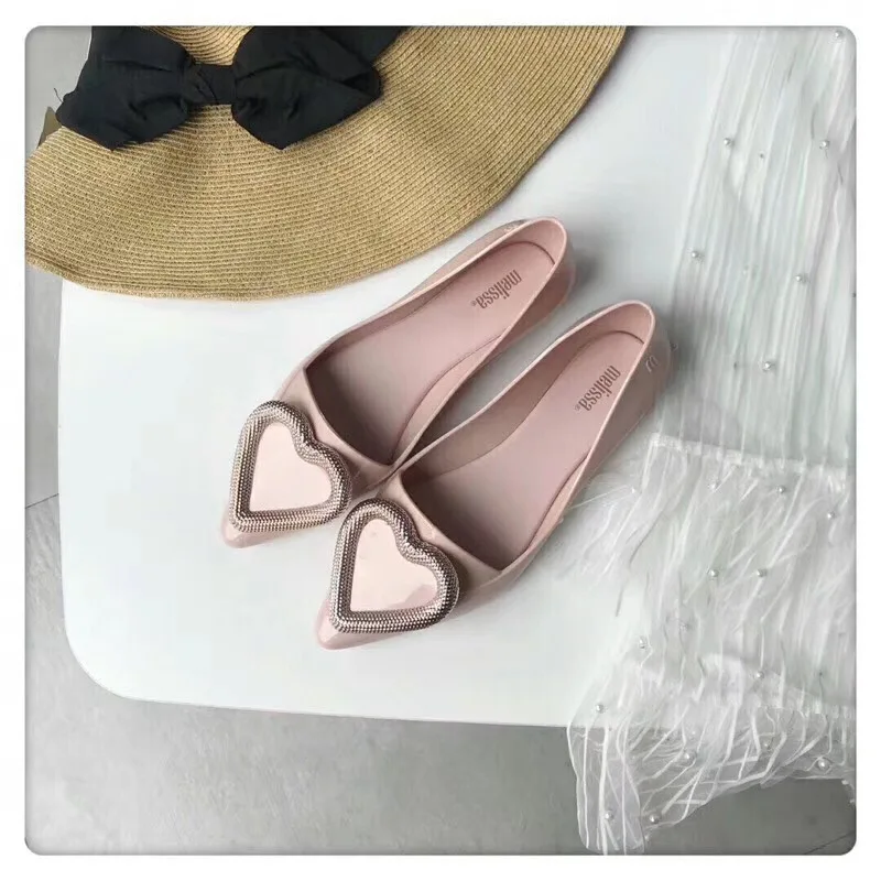 Melissa Pointy Heart Original Women Adulto Jelly Sandals Bow 2021 ...