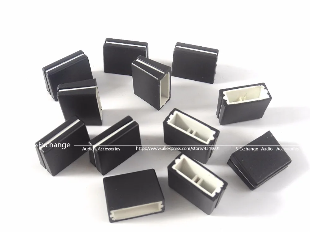NEW ARIVL 20pcs/lot Channel Crossfader potentiometer Fader Cap Knob For PIONEER DJM-250 350 400 600 700 800 Mixer | - Цена: 1 405,38 руб. / lot