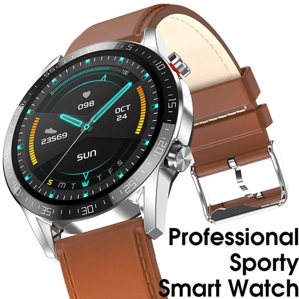 L13 Max Смарт-часы для мужчин IP68 Водонепроницаемый ECG PPG Bluetooth Вызов кровяное