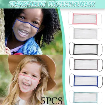 

Children Face Mask Clear Window Visible Expression For The Deaf And Hard Of Hearing Mouth Mask Mouth Muffle Facial Mask Masques