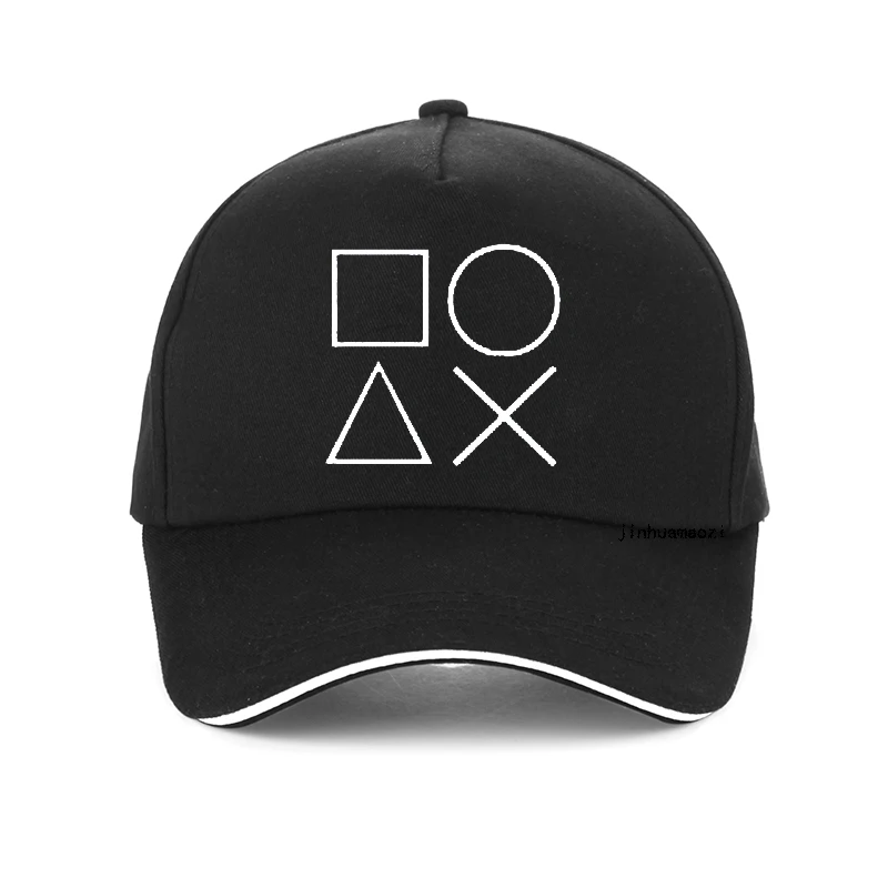 

Creative game US Print Baseball Cap 100%Cotton Playstation Controller boy hip-hop cap Unisex adjustable snapback hat
