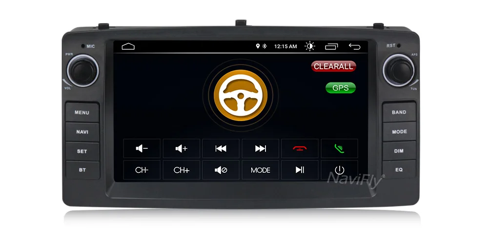 Top DSP 2 din Android 9.0 car dvd player For Toyota Corolla E120 BYD F3 multimedia player stereo GPS radio navigation RDS DVR 57
