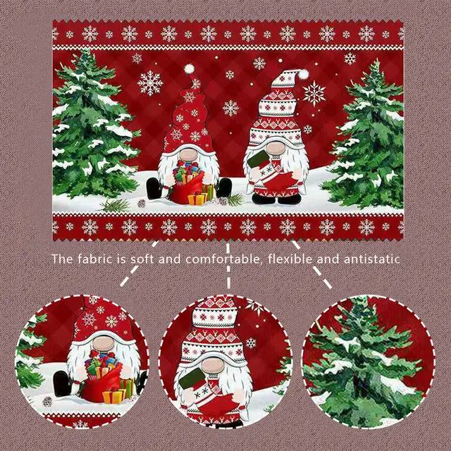 Christmas Welcome Mats for Front Door Funny Door Mats Outside Entrance Doormat Rug Kitchen Carpet Decor Colorful Home Decor 3