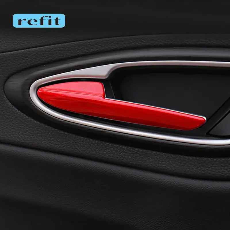 

Car door handle Decorative cover For Alfa Romeo giulia Interior modification inner door bowl handle decoration