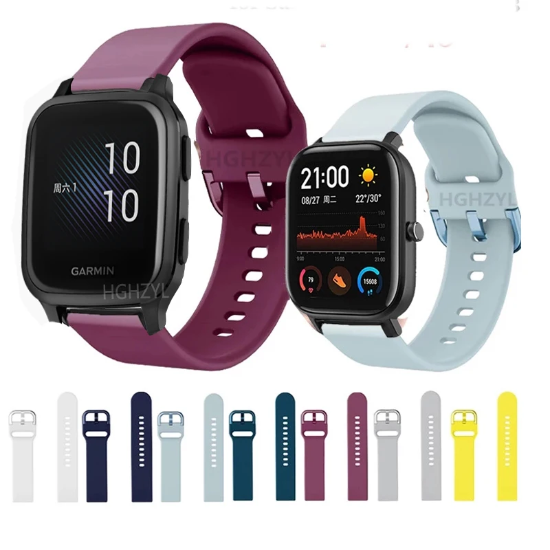 Silicone Replacement Watchband - Universal Fit Wrist Strap