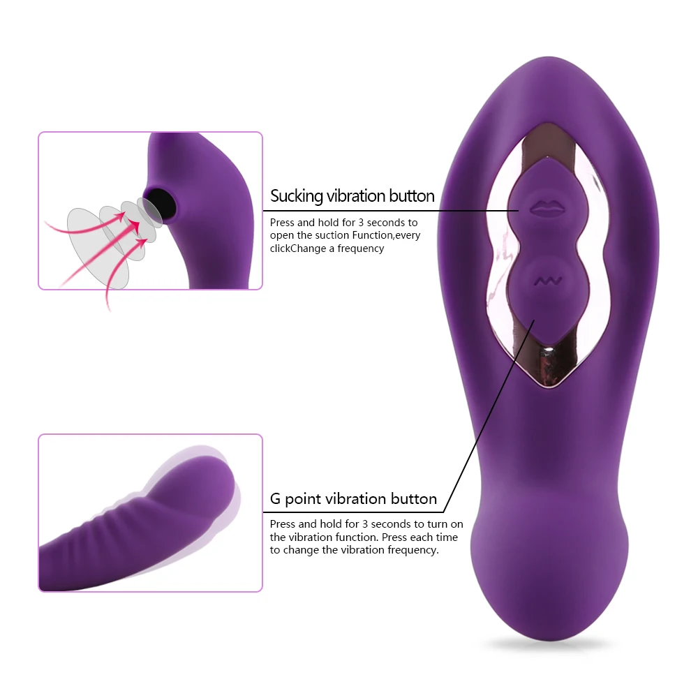 Silicone Vagina Sucking Vibrators 10 Speed Vibrating Oral Sex Clit Sucker Clitoris Stimulator Sex Toys for