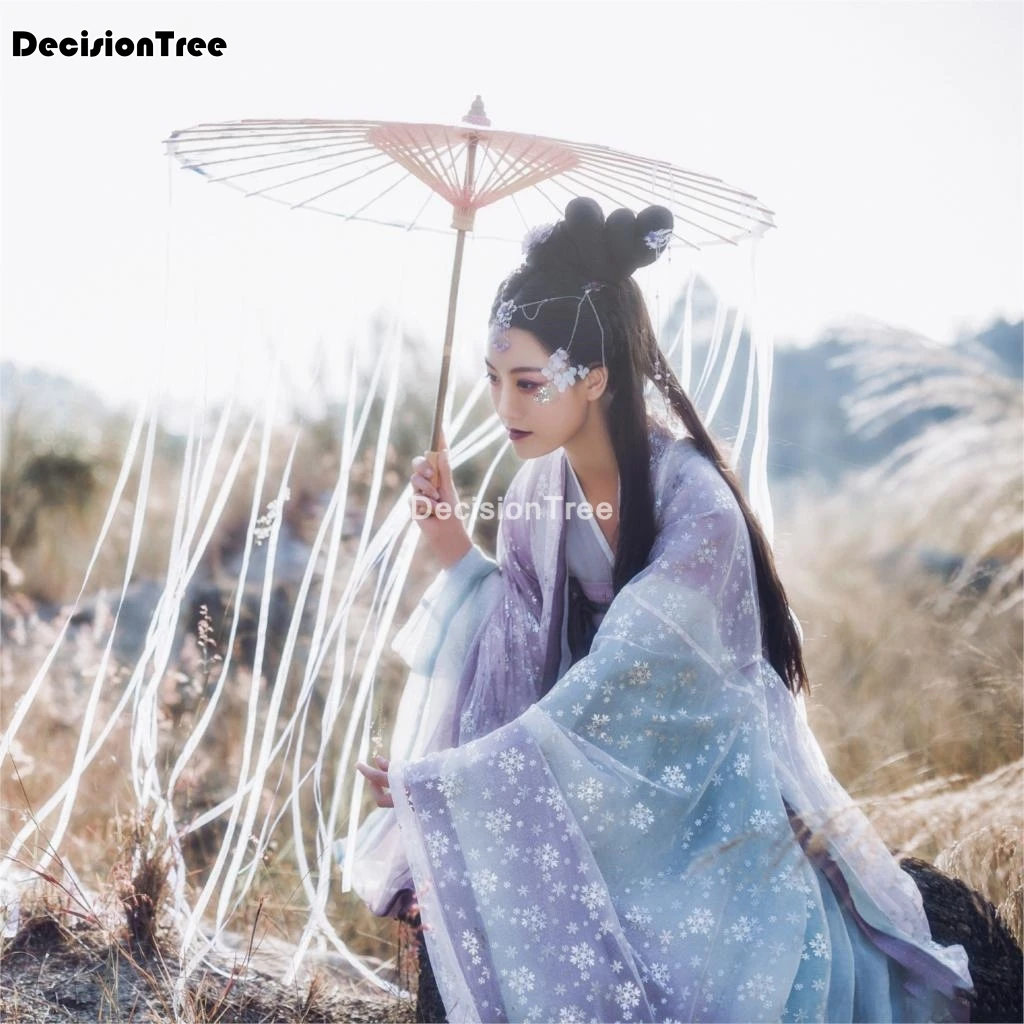 2021 Женский карнавальный костюм феи hanfu одежда китайское традиционное Старинное