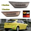1 Pair LED Rear Bumper Reflector Light For Ford Focus 2 MK2/ Escape Kuga/Ecosport Hatchback Car Accessories Tail Stop Brake Lamp