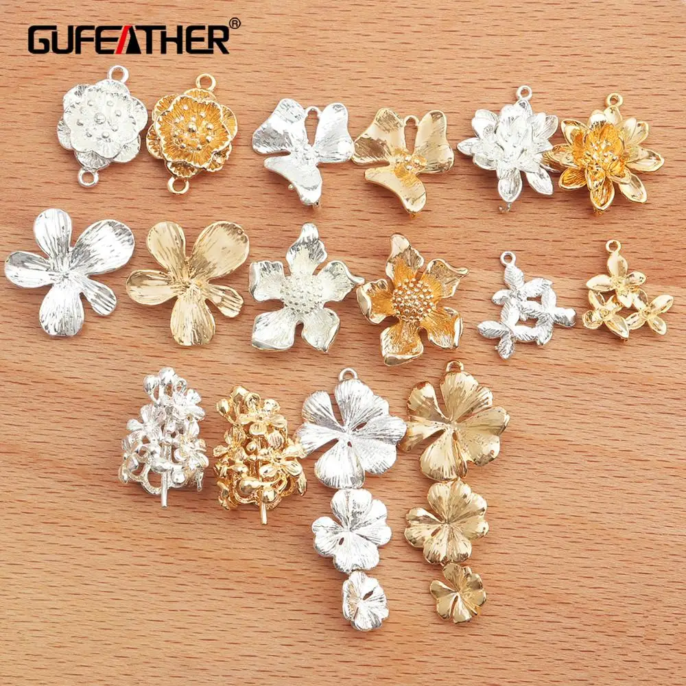 Набор для самостоятельного изготовления ювелирных изделий GUFEATHER набор из 10