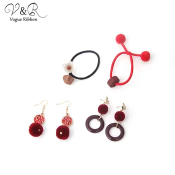 

Newest Diy Handmade Jewelry Making Love Heart Charms Pendants Hair Band Accessories Earring Set Components Fashion Accessories