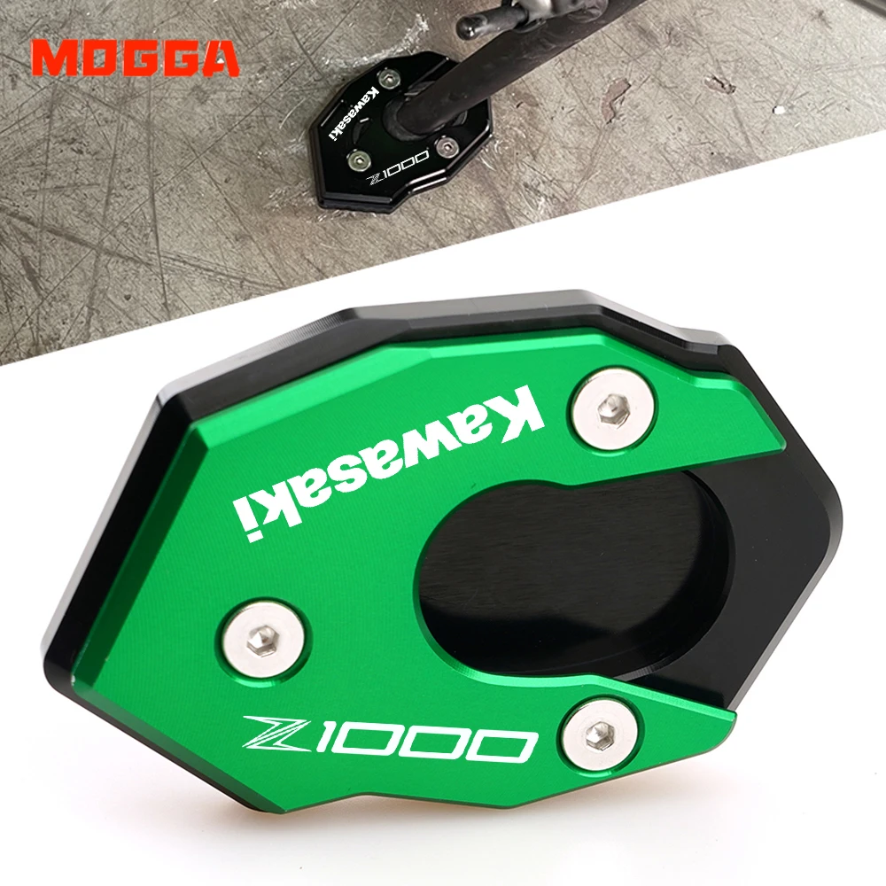 Latest Motorcycle Kickstand Plate Extension For Kawasaki Z1000 2010