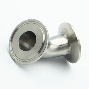 

4" 102mm OD 304 Stainless Steel Sanitary Ferrule 45 Degree Elbow Pipe Fitting For Homebrew Wine Beer Brewing Fit 4" Tri Clamp