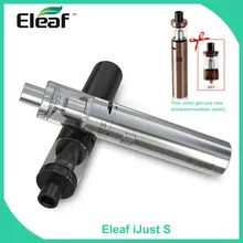 Стартовый набор Eleaf iJust S, 3000 мАч, аккумулятор, 24,5 мм, 4 мл, атомайзер, электронная сигарета, вейп ручка