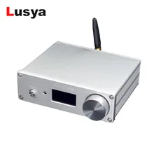 AK4493EQ DSD DAC Bluetooth 5,0 APTX-HD беспроводной плеер коаксиальный usb DAC поддержка XMOS Amanero amplificador с oled-дисплеем T0804