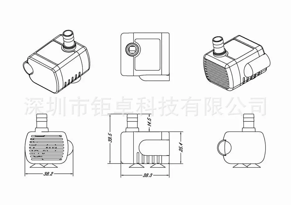 12V микро водяной насос 5v dc водяной насос Pet Инь шуй Бенг