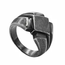 KLDY мужское кольцо из нержавеющей стали Скандинавское кольцо винтажное античное черное Скандинавское кольцо стальные скандинавские вечерние ювелирные изделия anillo nordico