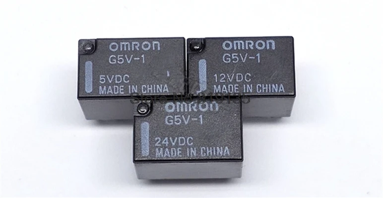 5PCS/LOT Omron G5V-1-5VDC G5V-1-12VDC G5V-1-24VDC G5V-1 5VDC 12VDC 24VDC 6Pin SPDT Mini Signal Relay For PCB