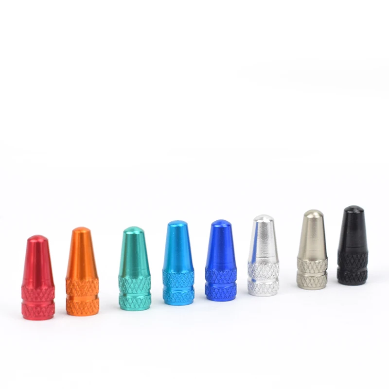 Bicycle Valve Cap 4/8pcs Aluminum Alloy Bicycle Tire FV Valve Cap MTB Road Bike Covered Protector Road MTB Tyre Dustproof Bike Presta Valve