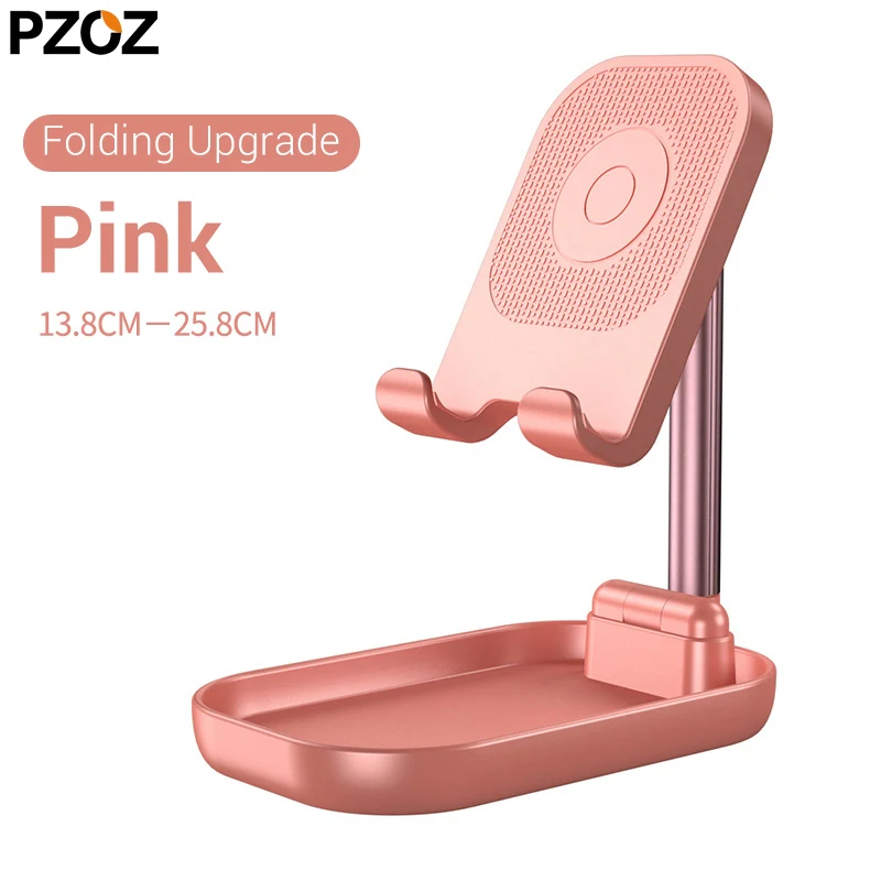 PZOZ подставка для телефона для iPhone XS 11 Pro MAX 8 iPad samsung Galaxy S10 S9 S8 Note 8 9 подставка для мобильного телефона держатель для планшета - Цвет: Pink