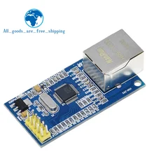 Programa do microcontrolador da ferragem tcp/ip 51/stm32 do módulo de rede dos ethernet de tzt w5500 sobre w5100