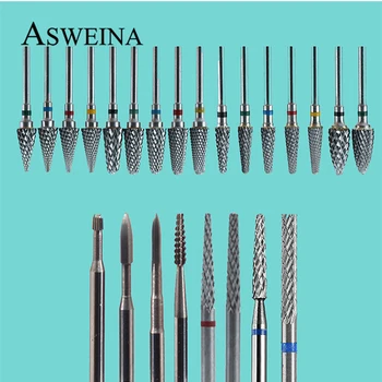 

1pc Carbide Milling Cutters Nail Drill Bit For Manicure Machine Carbide Electric Nail Drill For Nail Art Tools Accessories