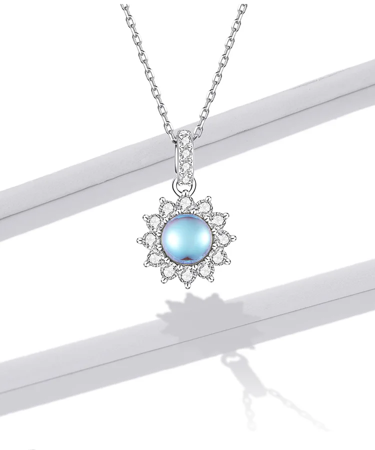 Sun Pendant Necklace Chain 