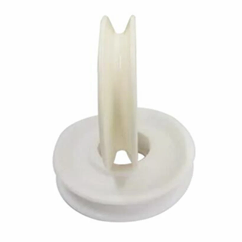 5pcspack 99 Full ceramic guide pulley V slot groove guide wheel D50x13mmx6  8  10mm inner hole al2o3 ceramic bearing tool (2)