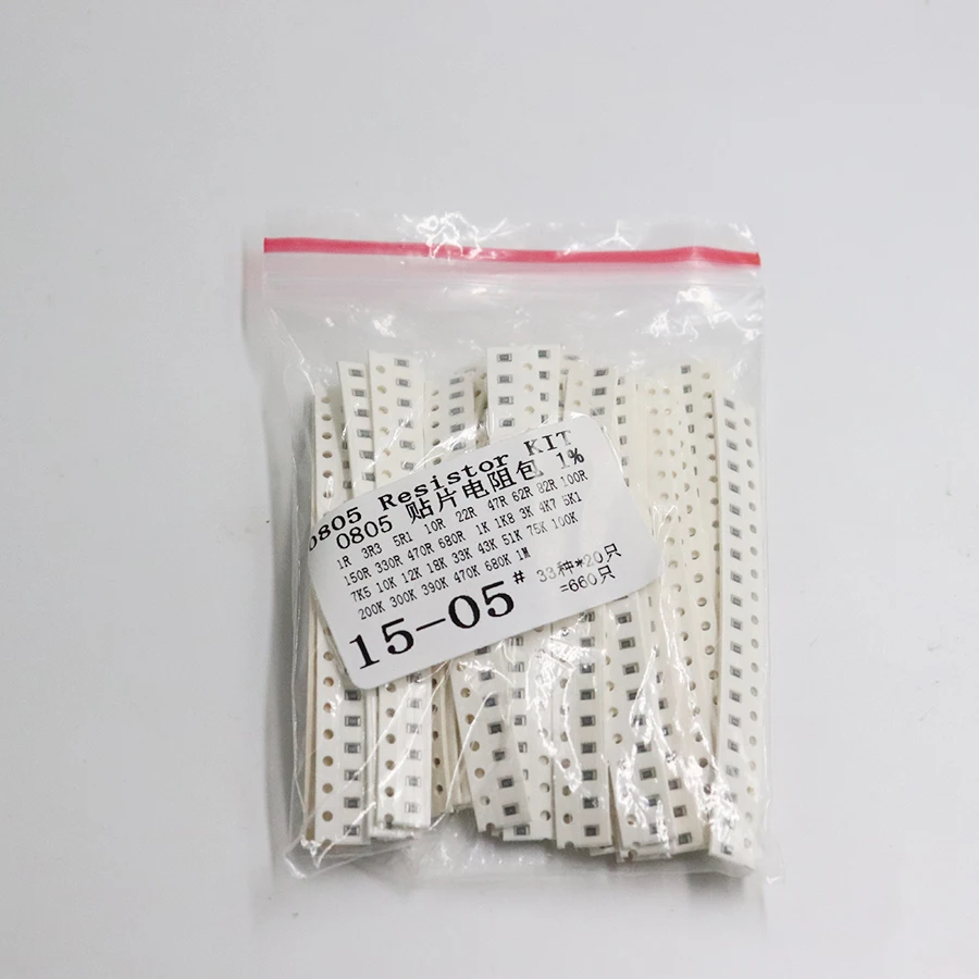 660pcs/set 0603 0805 1206 Smd Widerstands pack Sortiment 1 - Temu Austria