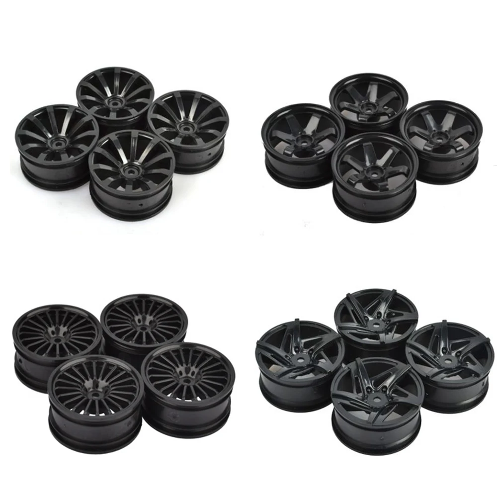 Колесные диски для Traxxas HSP Tamiya HPI TT01 TT02 4 шт.|Детали и аксессуары| |