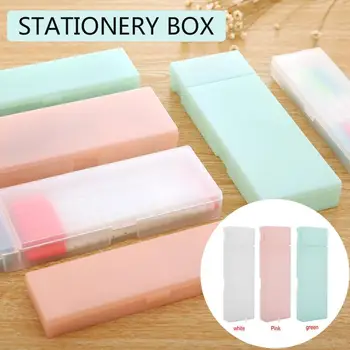 

Dull Polish PP Pencil Case Pen Holder Pen Container Multifunctional Gift Home Stationary Durable Organizer Desktop Student