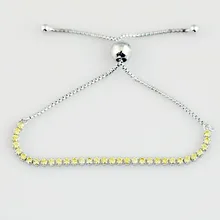 Новинка, 925 пробы, серебряный браслет, золотой кристалл, сверкающая нить, регулируемый браслет, браслет, подходит для бусин, шарм, сделай сам, хорошее ювелирное изделие