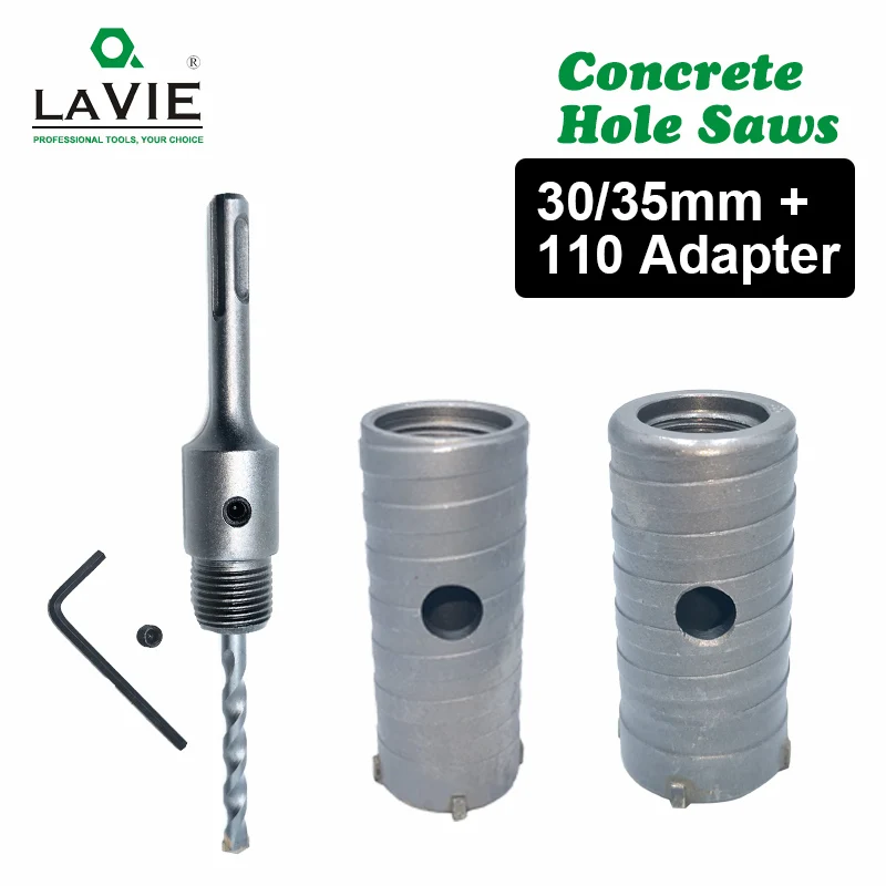 67mm HSS Hole Saw Holesaw Bi-Metal Cutter with SDS Plus Arbor Adaptor
