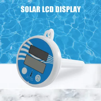 

Solar Powered Digital Thermometer Accurate Water Temperature Gauge Measure Tool Swimming Pools and Accessories #5