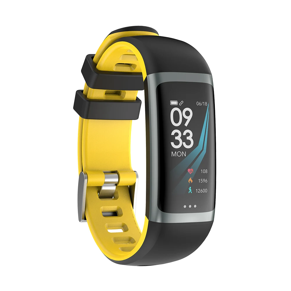 Цвет: желтый G26 цветной экран Смарт спортивные часы Android IOS Телефон Smartwatch монитор сердечного ритма функции кровяного давления для женщин мужчин малыш - Цвет: Цвет: желтый