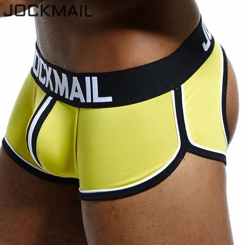 JOCKMAIL Брендовое Мужское нижнее белье трусы Боксеры Гей пенис мешок cueca calzoncillos hombre мужские шорты-боксеры пижамы трусики для женщин