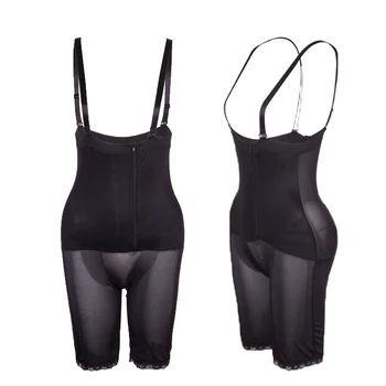 

Bodysuit Bib Pants Womens Black Shapewear Bodysuit High Waist Tummy Control Butt Lifter Shaper Control Bodysuit