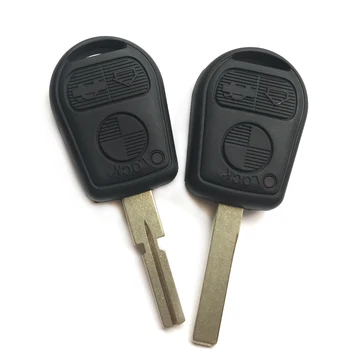 

3 Buttons Car Remote Key Fob For BMW E36 E32 E34 E39 E34 E46 E31 Z3 Replacement Atuo key shell Cover blank Case Uncut Blade