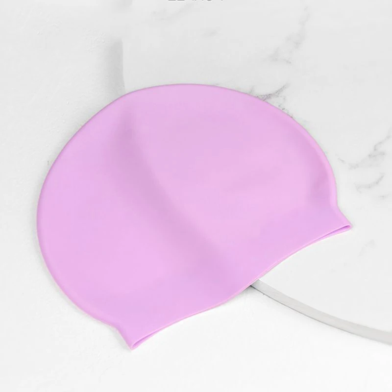 New Women Men Waterproof Flexible Silicone Gel Ear Long Hair Protection Swim Pool Swimming Cap Hat Cover for Adult Children Kids cable cover tig welding torch fittings flexible protection accessories cowhide hose leather mig 12ft l 4in wide