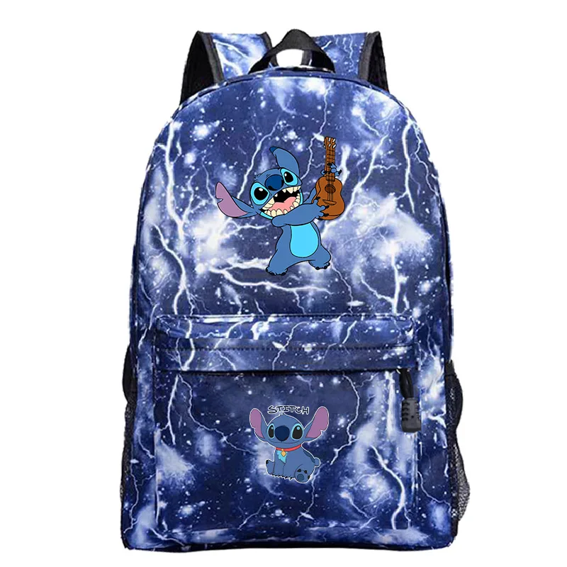 Sac Dos plecak Mochila Stitch школьный Аниме маленький рюкзак мужские школьные сумки для девочек-подростков мультфильм унисекс индивидуальный логотип - Цвет: 29