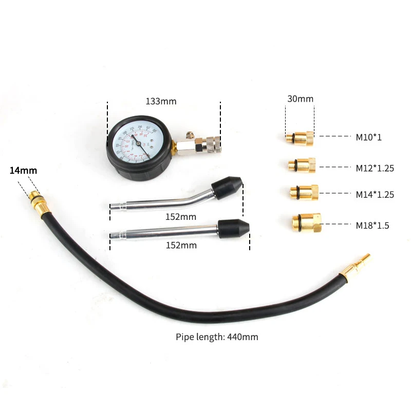 medidor de pressao 9pcs para motor 01