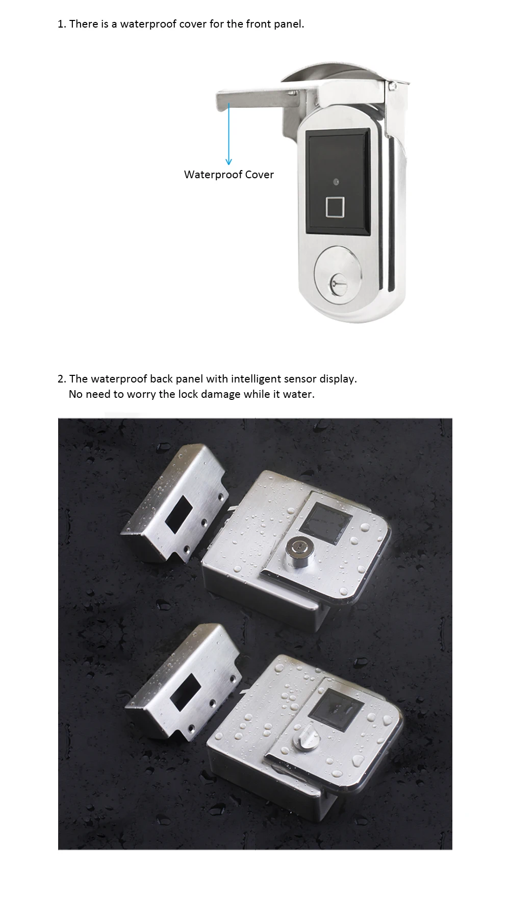 Водонепроницаемый Электронный дверной кодовый замок RFID система контроля доступа к двери