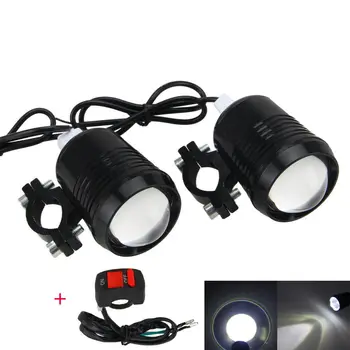 

30W Motorcycle Headlight Universal Motorcycle Fog LED Driving Headlight